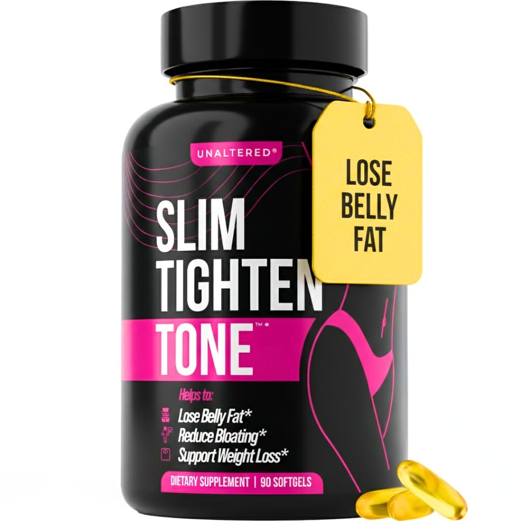 Belly Fat Burner til kvinder - Slim Waist, tabe mave fedt, Reducere bloating - Naturlige vægttab piller, Appetite Suppressant, & Metabolisme Booster - 90 kapsler