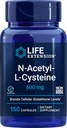 Leveforlængelse N- Acetyl- L- cystein (NAC) 600 mg, 150 kapsler