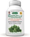 ANDREW LESSMAN Maksimum L + Z med Astaxanthin 120 Softgels - 12 mg Lutein, 6 mg Zeaxanthin, 4 mg Astaxanthin. Nøglenæringsstoffer til støtte øje og hjerne sundhed, og fremme sund vision.