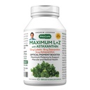 ANDREW LESSMAN Maksimum L + Z med Astaxanthin 120 Softgels - 12 mg Lutein, 6 mg Zeaxanthin, 4 mg Astaxanthin. Nøglenæringsstoffer til støtte øje og hjerne sundhed, og fremme sund vision.