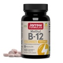Jarrow Formulas Extra Strength Methyl B- 12, Kosttilskud til Cellular Energy Production, 100 Lemon- Flavored Chewable Tablets, Op til en 100 dages forsyning