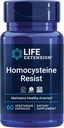 Life Extension Homocysteine Resist Vegetariske Kapsler, 60 Greve