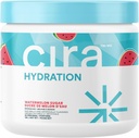 Cira hydrering pulver (45 Servere) - Elektrolyte drikke mix med Himalayan salt til dehydrering Relief og inddrivelse - Vandmelon sukker