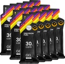 Præcision Brændstof 30 Energy Gels - Mild, Neutral Arm Running Gels for Endurance Atleter, 30g Kulhydrat, Easy- to- Digest, Perfekt til Running & Long- Varighed Sport (Pack of 15)