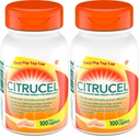 CITRUCEL caplets Fiber Therapy for Occasional Constipation Relief, 100 Count (pakke med 2)