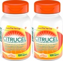 CITRUCEL caplets Fiber Therapy for Occasional Constipation Relief, 100 Count (pakke med 2)