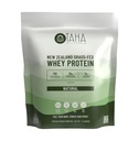 Taha Health & Nutrition Natural Unflavored Whey Protein Concentrate Powder, 25g Protein, 140 Calories, 2g Sugar | New Zealand Grass-Fed, Free-Range Dairy | Gluten and Soy Free, Keto, Kosher | 2LB