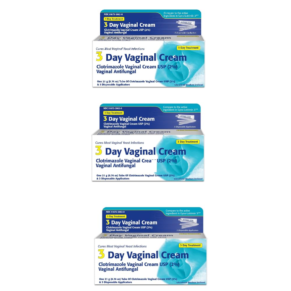 Clotrimazol 3- dag vaginal creme - 0, 74 Oz (PAKNING MED 3)