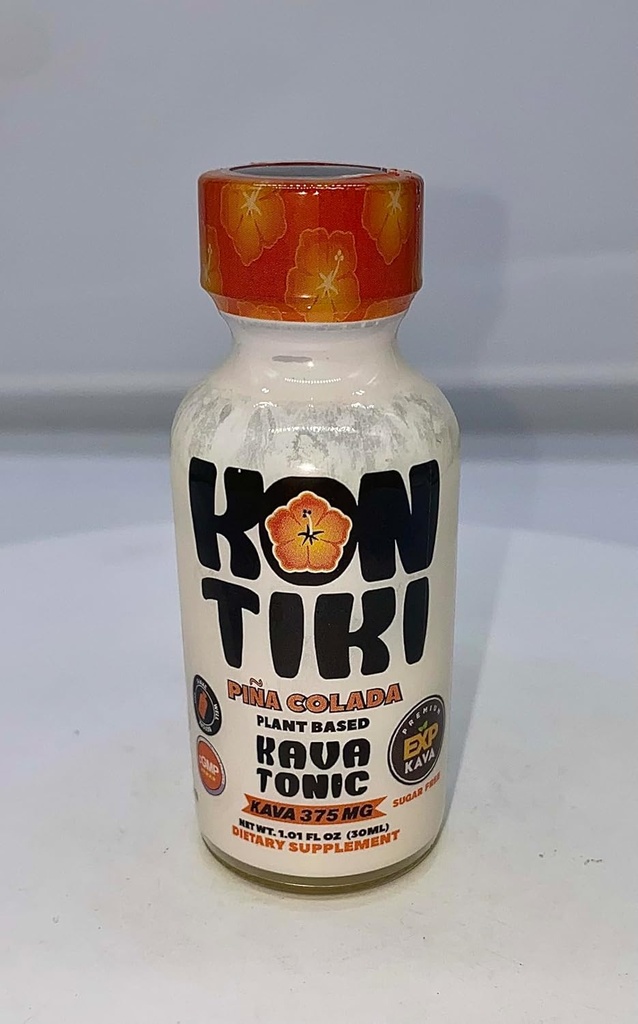 EXP Kava Kon Tiki Piña Colada Kava Tonic 1, 01 fl oz 30 ml