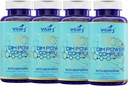 4-in-1 DIM Potent Complex 300mg - Østrogen Balance og Metabolisme, Energi & Menopause Support Supplement med Bioperine (x4), Calcium og Broccoli Extract - for kvinder og mænd 120 Servering