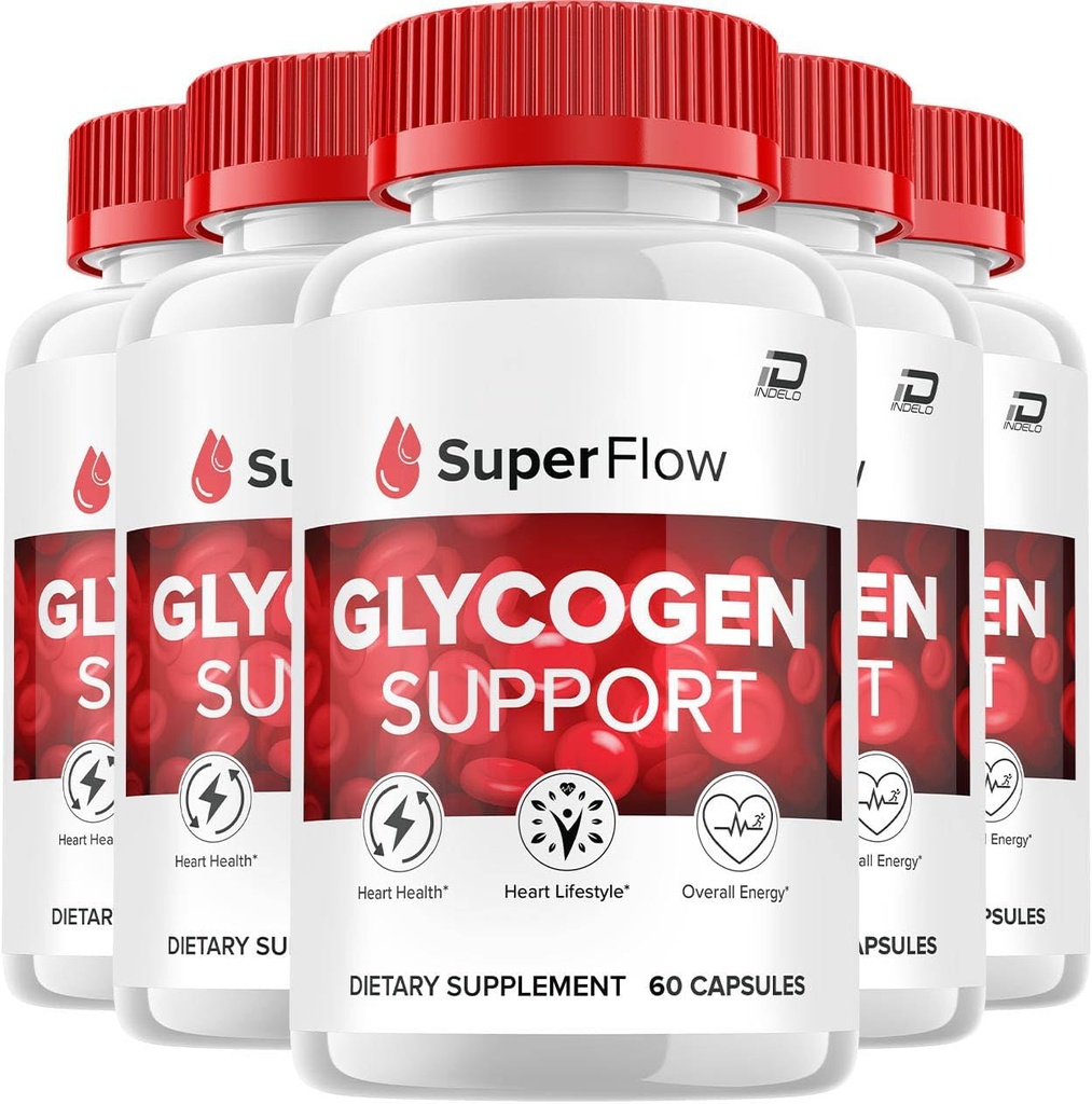 Super Flow kapsler - SuperFlow Advanced Supplement, Alle naturlige Formel til at opretholde sunde niveauer, Maksimal styrke Daglig Formel, Super Flow Kapsler Anmeldelser (5 Pack - 300 Kapsler)