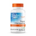Doctor 's Best Vegan Glucosamine Sulfate, Joint Support, Non- GMO, Vegan, Gluten Free, Soy Free, 750 mg 180 Veggie Caps