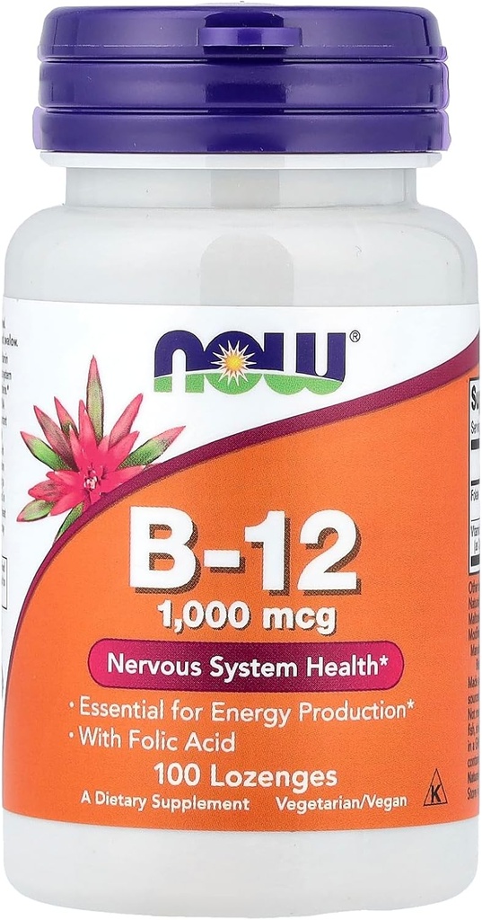 Now Foods B- 12, 100 Lozenges