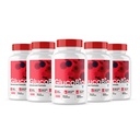 (Official 5 Pack) Glucobio Capsules, Gluco Bio Blood Support Pills Advanced Formula, GlucoBio All Natural Ingredients, GlucaBio Maximum Strength, Glucbio, Glucobio Blood, Glycogen Support (300 Caps)