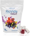 4Life RioVida tygger, supplement understøtter immunsystemet og sund aldring med Elderberry, Acai Berry & Transfer Factor Proteiner - 30 Chews