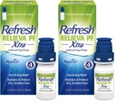 Genopfrisk RELIEVA PF Xtra Preservative- Gratis kunstige Tårer Smøremiddel øjendråber, 2x0.33 fl oz (20 ml), 2 Greve