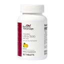 Bariatric Advantage Chewable Ultra Solo med jern - Once- Per- Day Daily Multivitamin - for Bariatric Patienter - med thiamin, vitamin A & mere - Gluten Free - Citrus - 30 tabletter