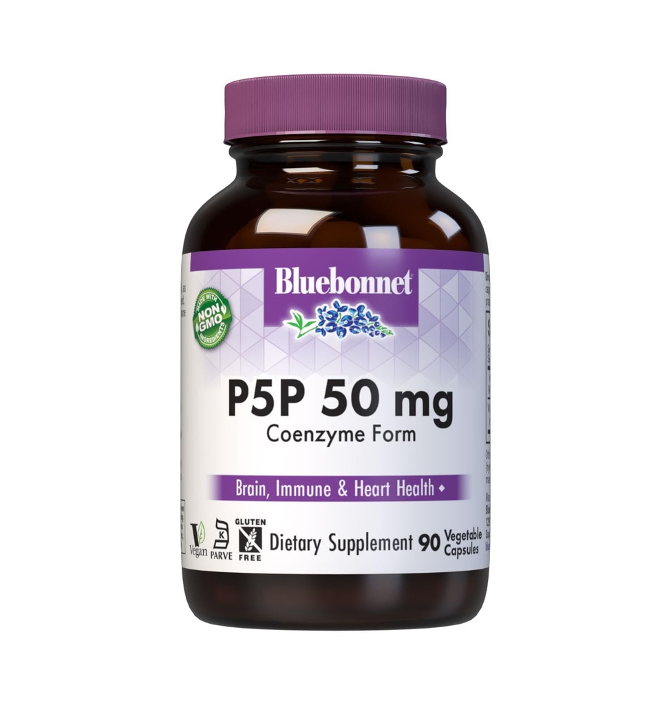 Bluebonnet Nutrition - CellularActive P- 5- P 50mg - 90 Vegetariske kapsler