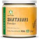 Organic Shatavari Powder - Asparagus racemosus Herbal supplement understøtter menstruation kramper Relief, Hormonal balance, øger immunitet og inflation reaktion - 150gm / 5.2oz