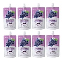 [NongHyup] Grape Konjac Jelly, Produkt fra Korea, Sunde og naturlige vægttab kost supplement fødevarer, lav kalorie, Overfladebehandling, 100% Overfladebehandling (150g x 8 Pakker) (Grape Flavor)