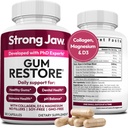 Gum Restore - Gum Care + Tænder Vitaminer - Gum Sundhed & Oral Health - Understøtter Reading Gums & Gum Care - Dental Vitaminer for voksne - 180 Kapsler, non-GMO Gum Health Kosttilskud