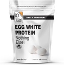 Det er bare! - Egg White Protein Powder, Lavet i USA fra Cage-Free Æg, Tørrede æg Whites (Unflavored, 8oz)