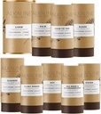 Alkaline Herb Shop Kroppen Essentials Bundle - Sea Moss & Bladderwrack, Chlorophyll, Jern, Happy Sund Body, Happy Colon, Happy Lymph, Gut, Happy Lever Tea og Happy Mood