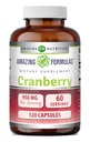 Amazing Formulas Cranberry Extract Shuttle 124; 950 Mg Per Serving Shuttle 124; 120 Kapsler Supplement 124; Non- GMO, Gluten Free, Made in USA