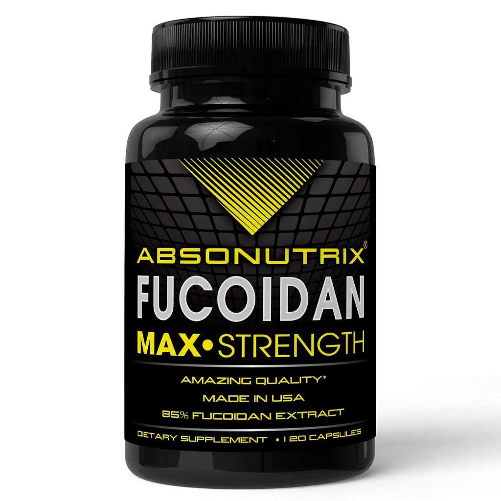 Absonutrix Fucoidan Pure- brun tang ekstrakt laminaria Japonica celle immunitet (120 kapsler)