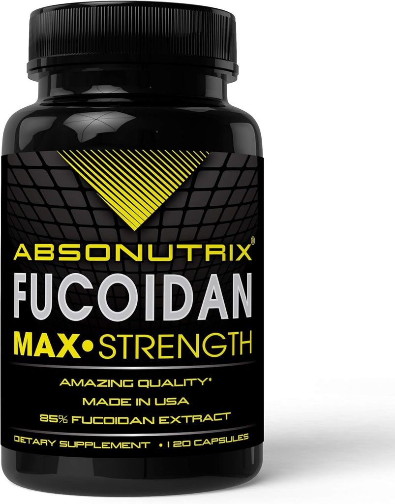 Absonutrix Fucoidan Pure- brun tang ekstrakt laminaria Japonica celle immunitet (120 kapsler)