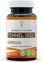 Secrets of the Tribe Fennel Seed 60 Capsules, 1000 mg, Fennel Seed (Foeniculum vulgare) Tørret frø (60 Capsules)