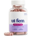 UT- Fem Protection - Urin Tract Defense for Women, 31- in-1 Daily Defense Formel til at beskytte Urinary Tract Health, D- Mannose, Cranberry + Hibiscus, Natural Supplement - 60 Veganske kapsler