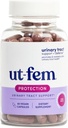 UT- Fem Protection - Urin Tract Defense for Women, 31- in-1 Daily Defense Formel til at beskytte Urinary Tract Health, D- Mannose, Cranberry + Hibiscus, Natural Supplement - 60 Veganske kapsler