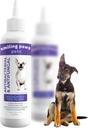Smiling Paws Kæledyr Medicin Tris Flush Hundeøre Renere Opløsning og infektion Behandling for hunde og katte Øre Flush til hunde Øre Renere til hunde & katte - Kat & Hundeøre Vaske Indeholder Ketoconazol 12oz