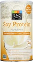 365 Everyday Value, Soy Protein Powder, Usødet Vanilla Flavor, 15.63 oz