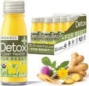 Greenhouse Juice Detox Wellness Skud Organisk Immunitet Skud Juice Lever sundhed Wellness + anti-inflation med Ginseng, Mælk tidsel, og Mælkebøtte Vegan & Gluten- Free (2 Oz, Pack af 12)