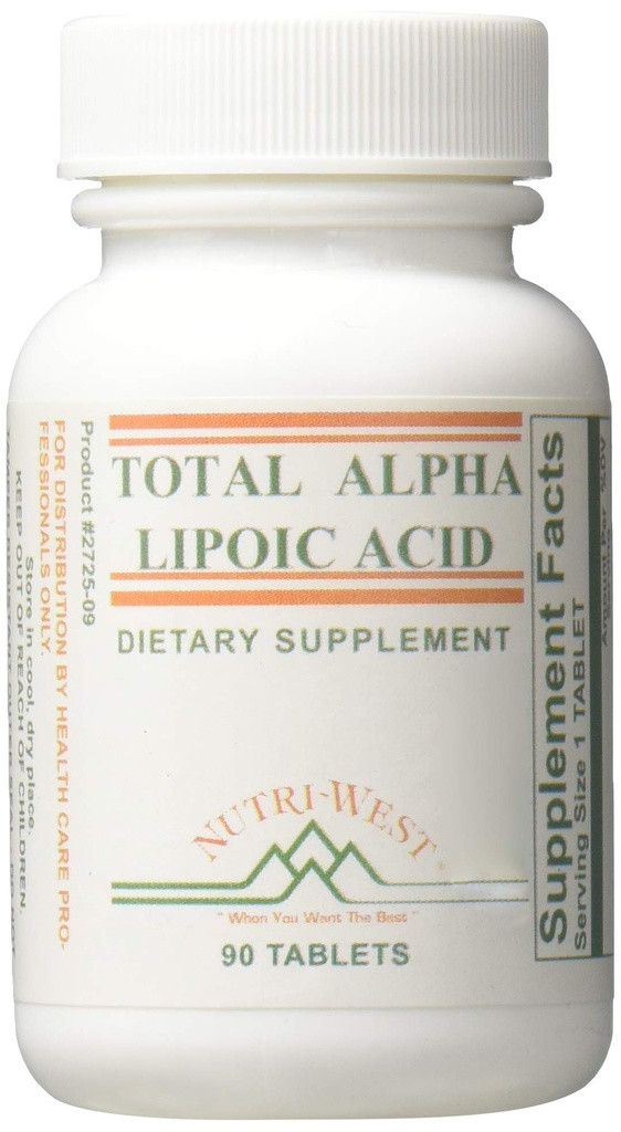Nutrition-West - Total Alpha LIPOIC Acid -90 by Nutrition-West
