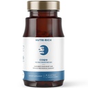 Nutri- Rich CoQ10 Softgels, Coenzym Q10 Ubiquinone for Heart & Energy, Statin Usage & Cellular Health, Tredjeparts testet, GMP kvalitet, Ingen kunstige tilsætningsstoffer, Ingen soja, Gluten Free, 90 Greve