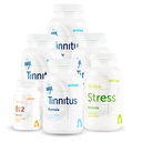 Buer Tinnitus Combo Pack - Nu med Ginkgo Max 26 / 7 - Natural Tinnitus Behandling for Relief fra Ringøre - 6 flasker - 90 dages forsyning