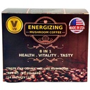 VM Energizing Mushroom Coffee-Reishi med Ginseng & Carbo Mix- Instant kaffe. Naturlig Ganoderma med Instant Cafe.Dietary supplement .8- in-1 Mushroom kaffe. Bland kaffe organisk klassiker. Fremstillet i USA. (14) S