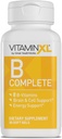 VitaminXL B Complete er en fuld Spectrum B Complex Made with B1, B5, B6, B12, Biotin, Niacin, Riboflavin, og Folate, Også med Cholin og inositol (30 Soft Gels, 30 Servere)