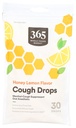 365 by Whole Foods Market, Honey Lemon Hough Drops, 30 Greve