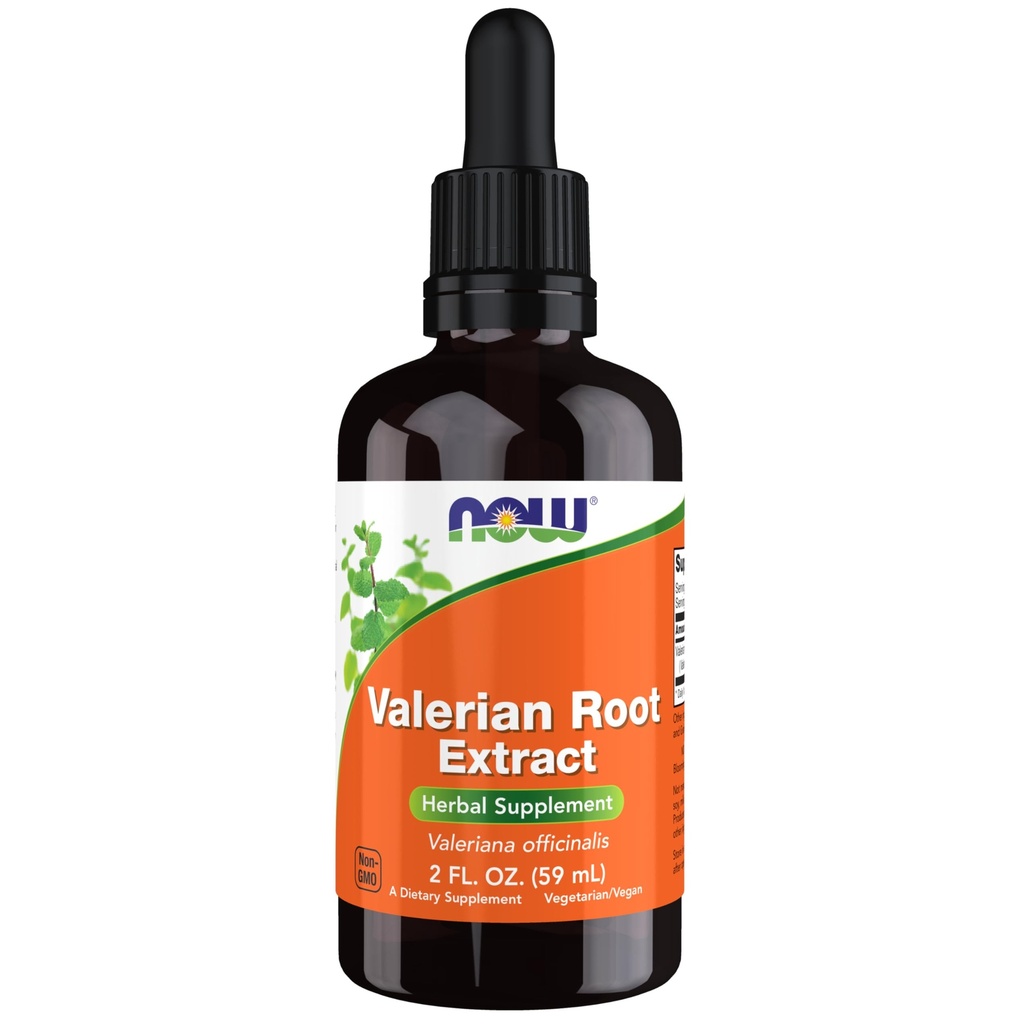 Now Foods Supplements, Valerian Root Extract Liquid (Valeriana officinalis), Herbal Supplement, 2 -Ounce