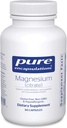 Pure indkapslinger Magnesium (Citrate) - supplement til søvn, hjerte sundhed, kognitiv sundhed, ben sundhed, energi, muskler, og Metabolisme * - med Premium Magnesium - 90 kapsler
