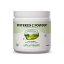 Maxi Health Buffered C-vitamin pulver - høj potens - 800 mg - immunforsvar - 4 ounces - Kosher