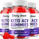 (3 Pack) Belly Blast Keto ACV Gummies - Advanced Formel Belly Blast Keto Plus ACV Gummies Apple Cider Vinagre, Weight Management, BellyBlast ACV Kosttilskud Anmeldelser Mænd Kvinder (180 Gummies)