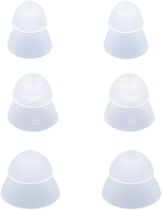 Høreapparat Power Domer Dobbelt lag Tips Egnet til GN Genopretning Sikker Fit Modeller 8 + 10 + 12mm (Blandet til forsøg)