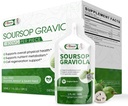 Soursop Graviola Liquid, Soursop Extract Organic Pure for Cell Support & Regeneration, Immunboost, High Absorption Soursop Bitters Drink / Oral Opløsning -10 FL OZ