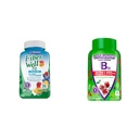 Viafusion Fiber Well Fit Gummies Supplement, 90 Count (Packaging May Vary) & Ekstra styrke Vitamin B12 Gummy Vitamin til energimetaboliske støtte