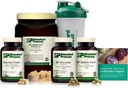 Standard Process Rensning Kit med SP Complete - Detox & Leverstøtte - Whole Food- Based Fiber Kit til opretholdelse af en sund krop - 21-dages program - Vanilla